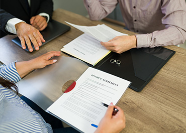 Attorneys discussing legal protections under the New Jersey Prevention of Domestic Violence Act.